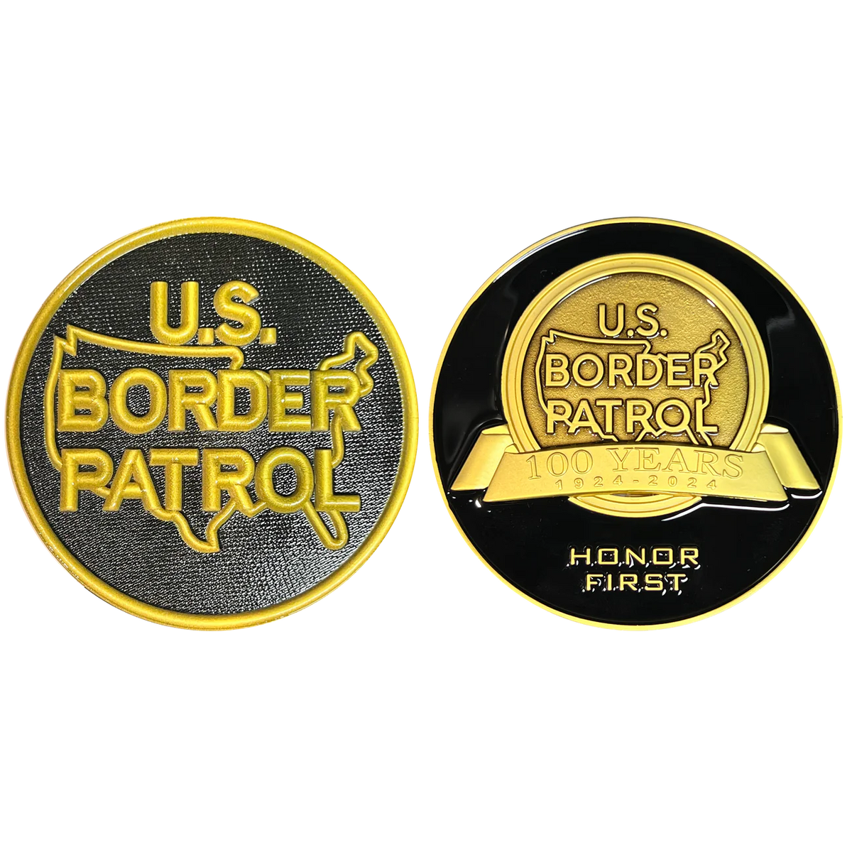 100th Anniversary Centennial Border BPA Patrol Agent Challenge Coin EL0 ...