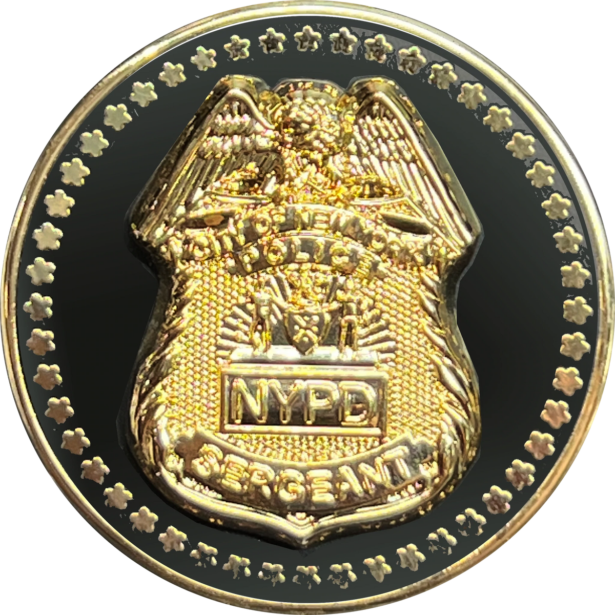 NYPD GOLD TIE CLIP