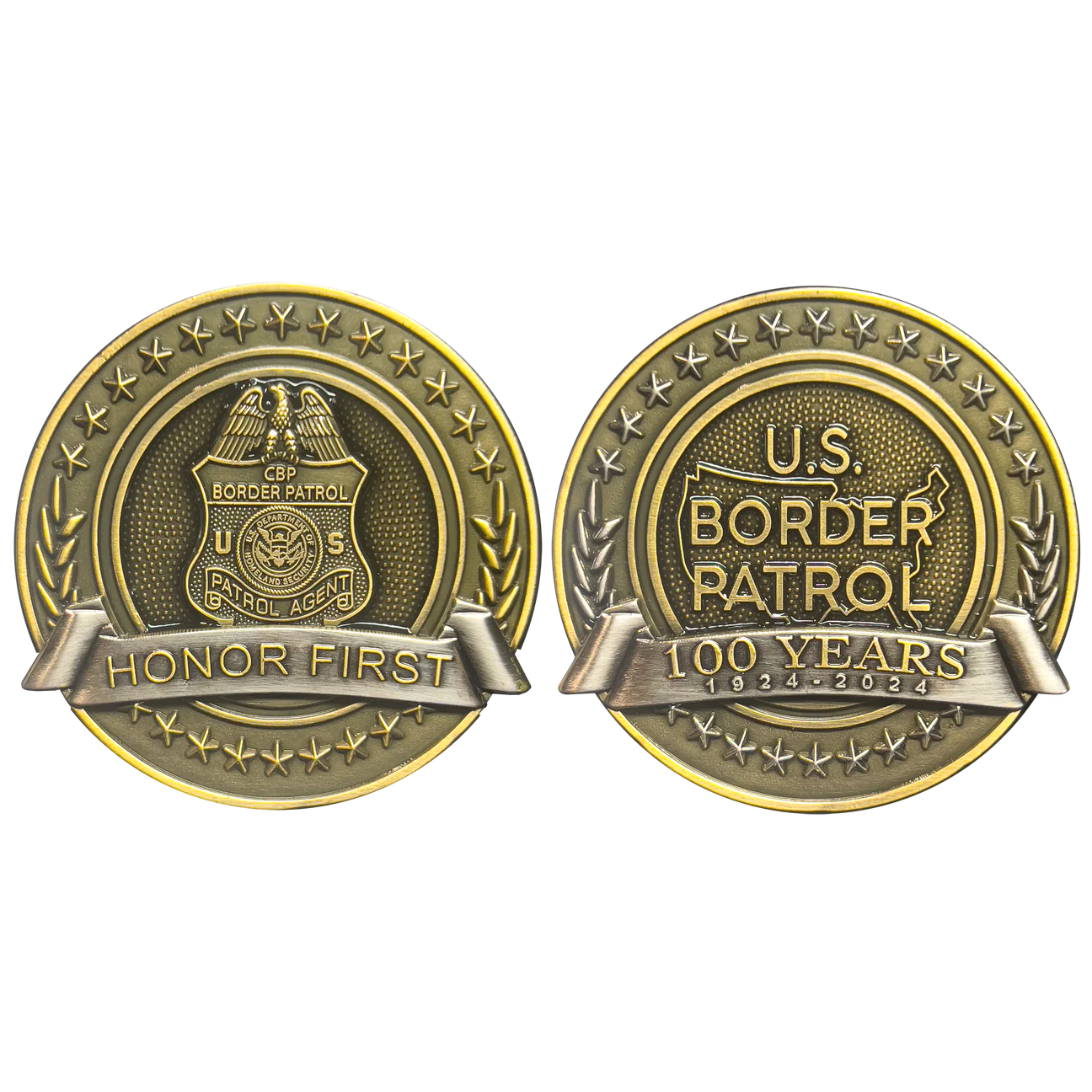 Border Patrol Agent 100th Anniversary Honor First CBP USBP