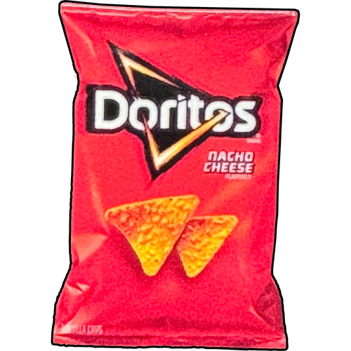 Doritos Bag Full Color Lapel Pin 1.25 inch with dual pin posts support PBX-011-F P-326