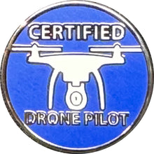 Load image into Gallery viewer, Certified UAS FAA Commercial Drone Pilot lapel pin PBX-009-E P-328