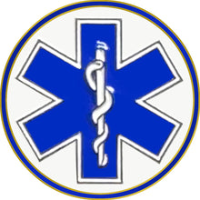 Load image into Gallery viewer, EMT EMS Paramedic caduceus Fire Rescue lapel pin PBX-009-D P-329