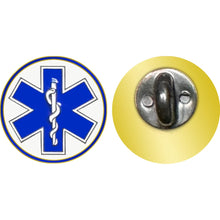 Load image into Gallery viewer, EMT EMS Paramedic caduceus Fire Rescue lapel pin PBX-009-D P-329