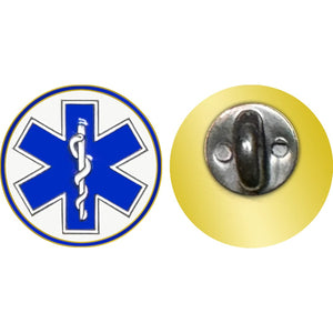 EMT EMS Paramedic caduceus Fire Rescue lapel pin PBX-009-D P-329