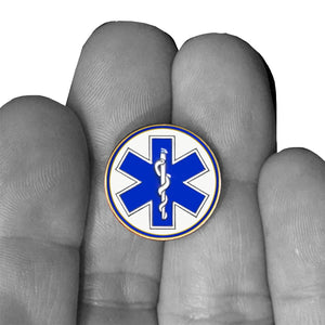 EMT EMS Paramedic caduceus Fire Rescue lapel pin PBX-009-D P-329