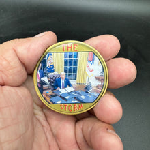 Load image into Gallery viewer, Trump First Day Getting It Done Challenge Coin The Calm Before The Storm