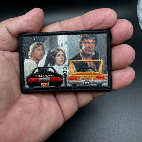 70's Drive In Night At The Movies Patch Star Wars Episode IV  Ships Free In The USA PAT-986