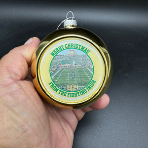 Fighting Notre Irish Dame Christmas Ornament Collectable Gift Ships From The USA