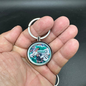 Philadelphia Saquon Eagles Barkley 26 Jumping Collectible Keychain Ships Free In The USA