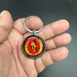 Eye Of Sauron Lord Of The Rings Inspired  Ranger Eye Keychain Frodo Gandalf Aragon Legolas Golem