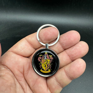 Harry Hogwarts Potter House Gryffindor Metal Keychain