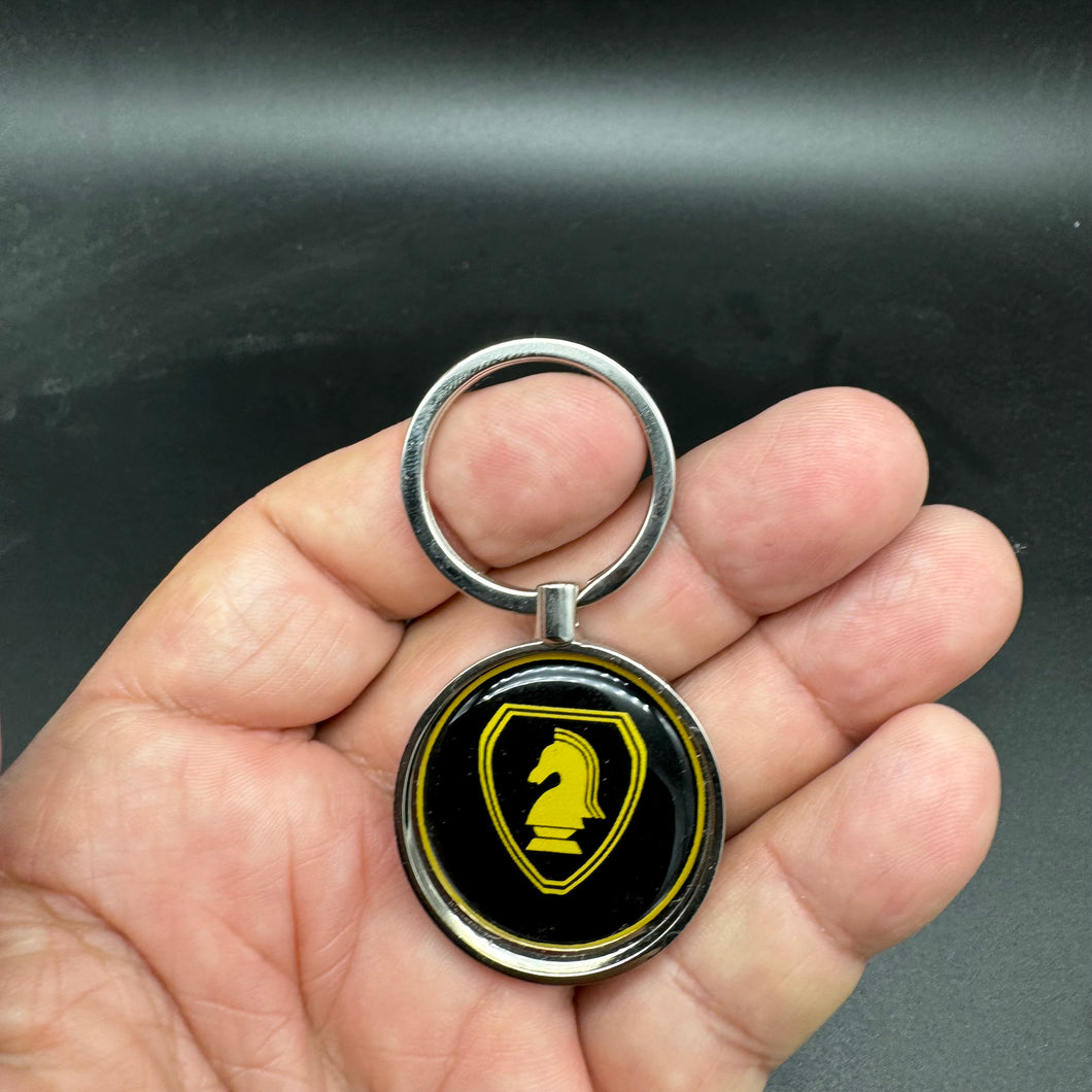 Knight Industries Rider Chess Piece KITT Metal Keychain