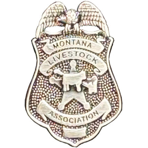 Montana Livestock Association Yellowstone Commissioner Dutton lapel pin PBX-009-C P-327