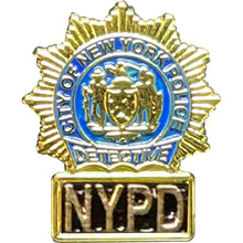 Load image into Gallery viewer, New York City Police Detective NYPD Pin  PBX-012-C P-325