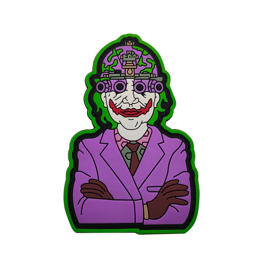 Night Vision Fantasy The Joker PVC Hook and Loop Tactical Morale Patch Ships Free In The USA PAT-937