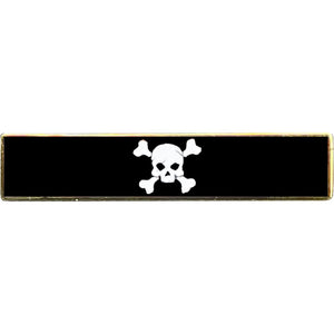 Morale is Dead Pirate Flag commendation bar pin Police Uniform CBP NYPD LAPD PBX-006-H P-311