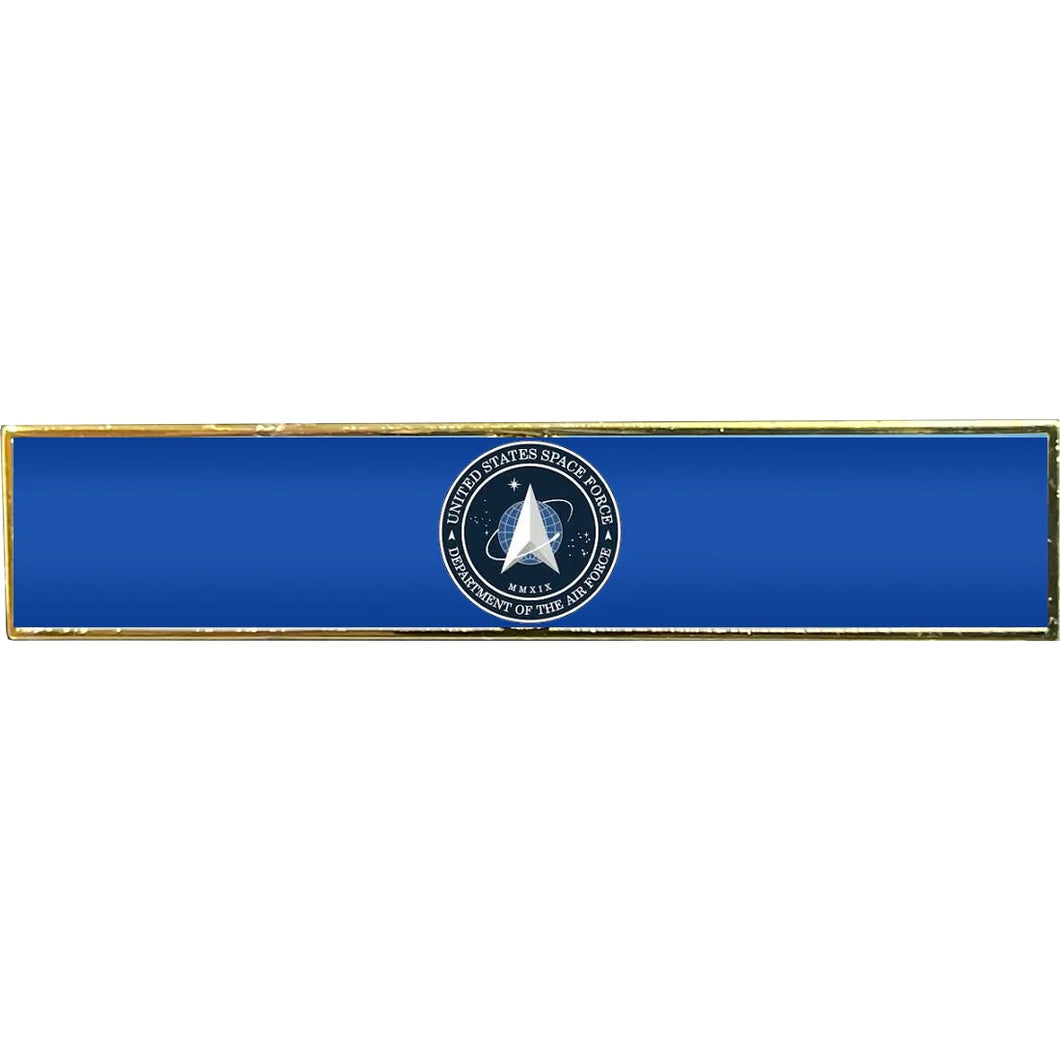 US Space Force Service Citation Commendation Bar Pin Police CBP Field Operations Field Ops OFO CBPO USSF EL11-024 P-322