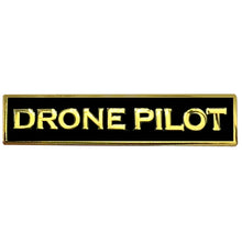 Load image into Gallery viewer, DRONE PILOT Black Commendation Bar Pin Police Government Real Estate Commercial FAA Construction Photographer PBX-013-D P-319