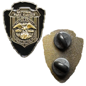 National Park Service Arrowhead pin Ranger NPS US Department of the Interior PBX-007-K P-317