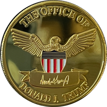 Load image into Gallery viewer, 45th President Donald J. Trump MAGA Challenge Coin 2024 Fix America Again Challenge Coin GL3-001