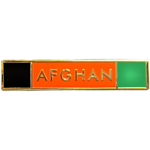 Afghanistan Operation Unit Citation AFGHAN Commendation Bar Pin Police CBP Field Ops Border Patrol EL8-023 ZQ-134