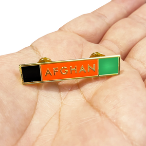 Afghanistan Operation Unit Citation AFGHAN Commendation Bar Pin Police CBP Field Ops Border Patrol EL8-023 ZQ-134