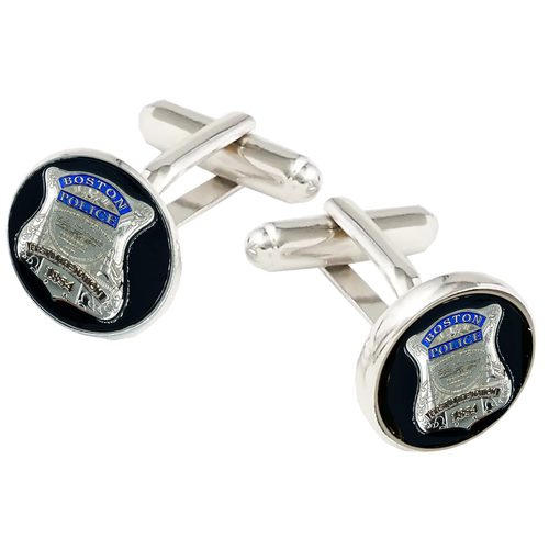 Boston Police Department Police Officer Cufflinks