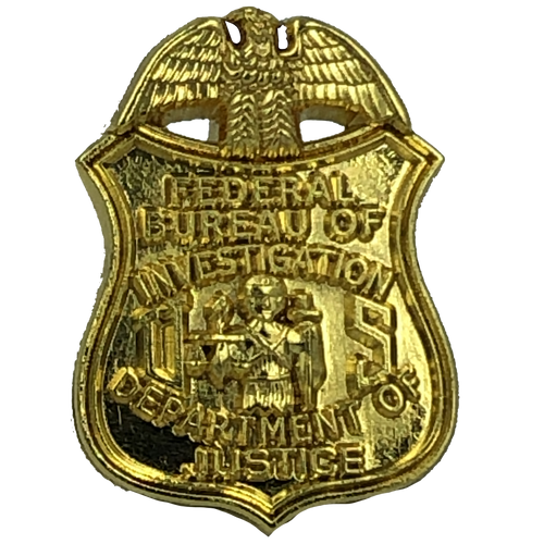 FBI lapel pin L-18 - www.ChallengeCoinCreations.com