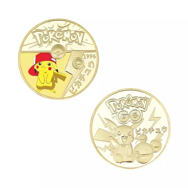 1996 Pokemon Coin Challenge Coin #2 of 10 Great Starter Coin for Kids and Adults O-002B