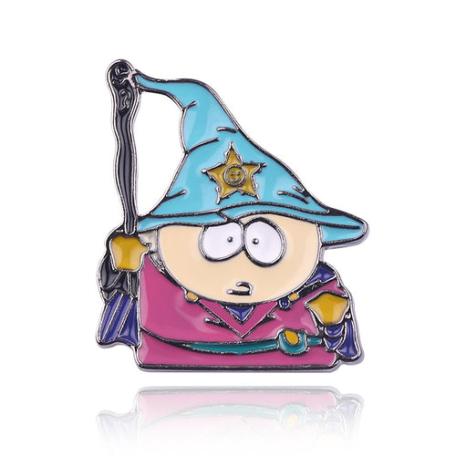 Eric Cartman South Park Patch Cartoon Embroidered Iron-on / Velcro