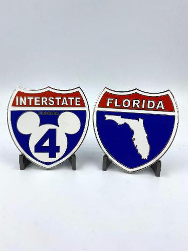 Florida Disney Inspired I-4 Interstate Mickey Ears 2.5