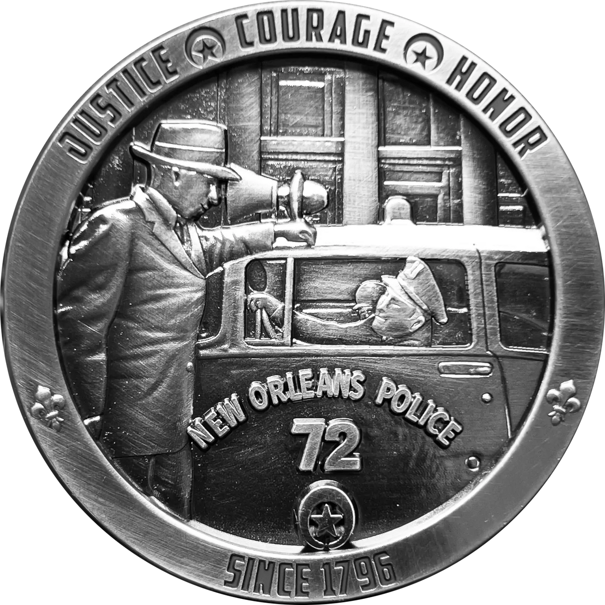 Vintage stye New Orleans Police Department Challenge Coin NOLA NOPD ...