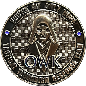 Obi-wan Kenobi You're My Only Hope Death Star TACTICAL TERRORISM RESPONSE TEAM 10 TTRT CBP Challenge Coin DL13-008