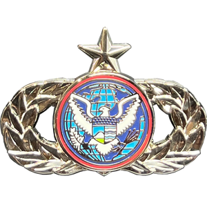 CBP Field Operations Border Patrol Air and Marine Ops jump wings style Homeland uniform pin GL4-012 P-132