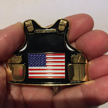 Load image into Gallery viewer, Wu-Tang Army Body Armor Vest Camo Challenge Coin