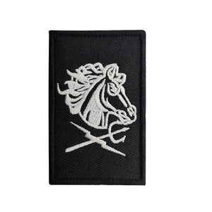 Horse Calvary Embroidered Tactical Hook and Loop Morale Patch  FREE USA SHIPPING SHIPS FREE FROM USA  PAT-700