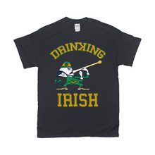 Load image into Gallery viewer, Parody Notre Dame Drinking Irish Unisex T-Shirts - www.ChallengeCoinCreations.com