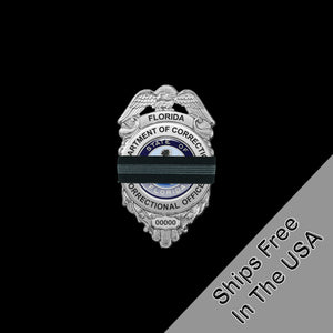 5 Pack Corrections Officer Thin Gray Line Mourning Band Honor The Fallen DOC Correctional - www.ChallengeCoinCreations.com