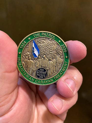 BP Border Patrol Caravan Challenge Coin LL-005