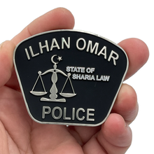 Load image into Gallery viewer, The Official Unofficial Governor Walz Minneapolis Police Department Congresswoman Ilhan Omar Sharia Law Challenge Coin EL6-001